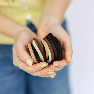 Nylon Hair Ties - 16 pc set - Neutral Set - Headbands of Hope