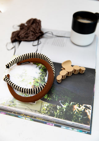 Oversized Ribbon Scrunchie Set of 3 - Plaid Bows - Headbands of Hope