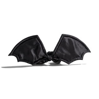 Bat Wing Scrunchie - Black
