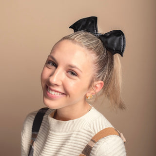 Bat Wing Scrunchie - Black