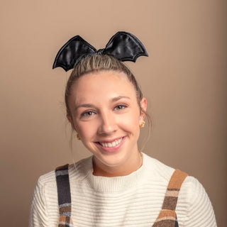 Bat Wing Scrunchie - Black