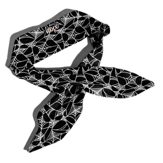 Luxe Bamboo Knotted Headband - Spider Webs