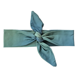 Luxe Bamboo Knotted Headband - Dark Jade Ombre - Headbands of Hope