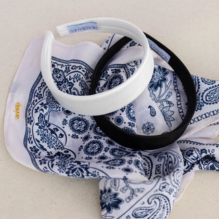 Wide Headband Set - Black + White - Headbands of Hope