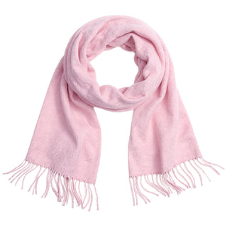 Italian Fringe Scarf - Rose Quartz - Headbands of Hope