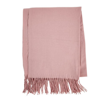 Italian Fringe Scarf - Rose Quartz - Headbands of Hope