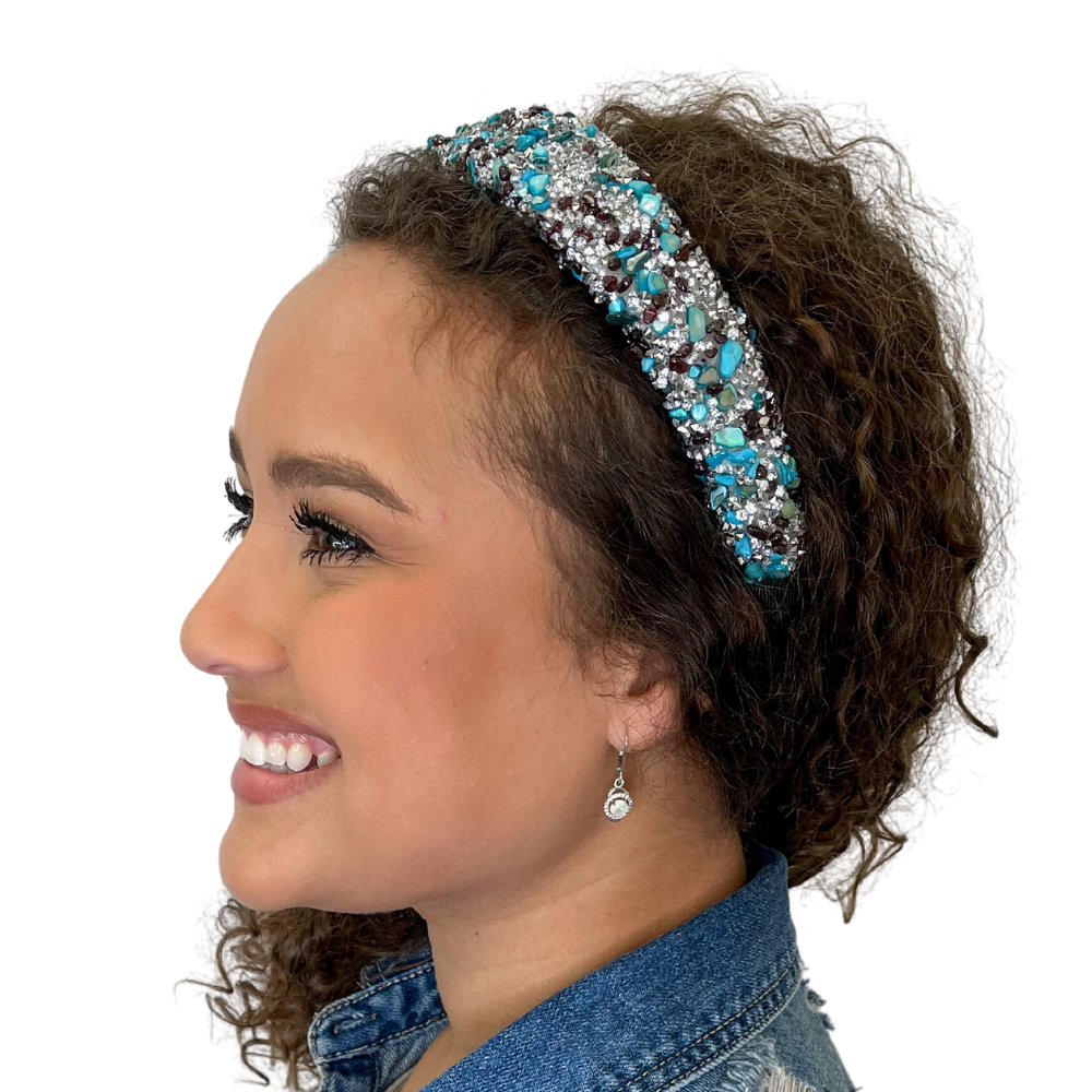 Charlotte Hornets Glitter Headband
