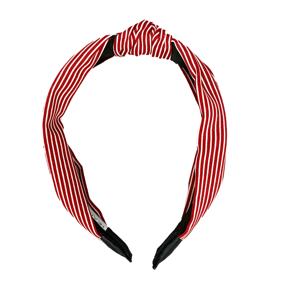 Patriotic Red Striped Headband