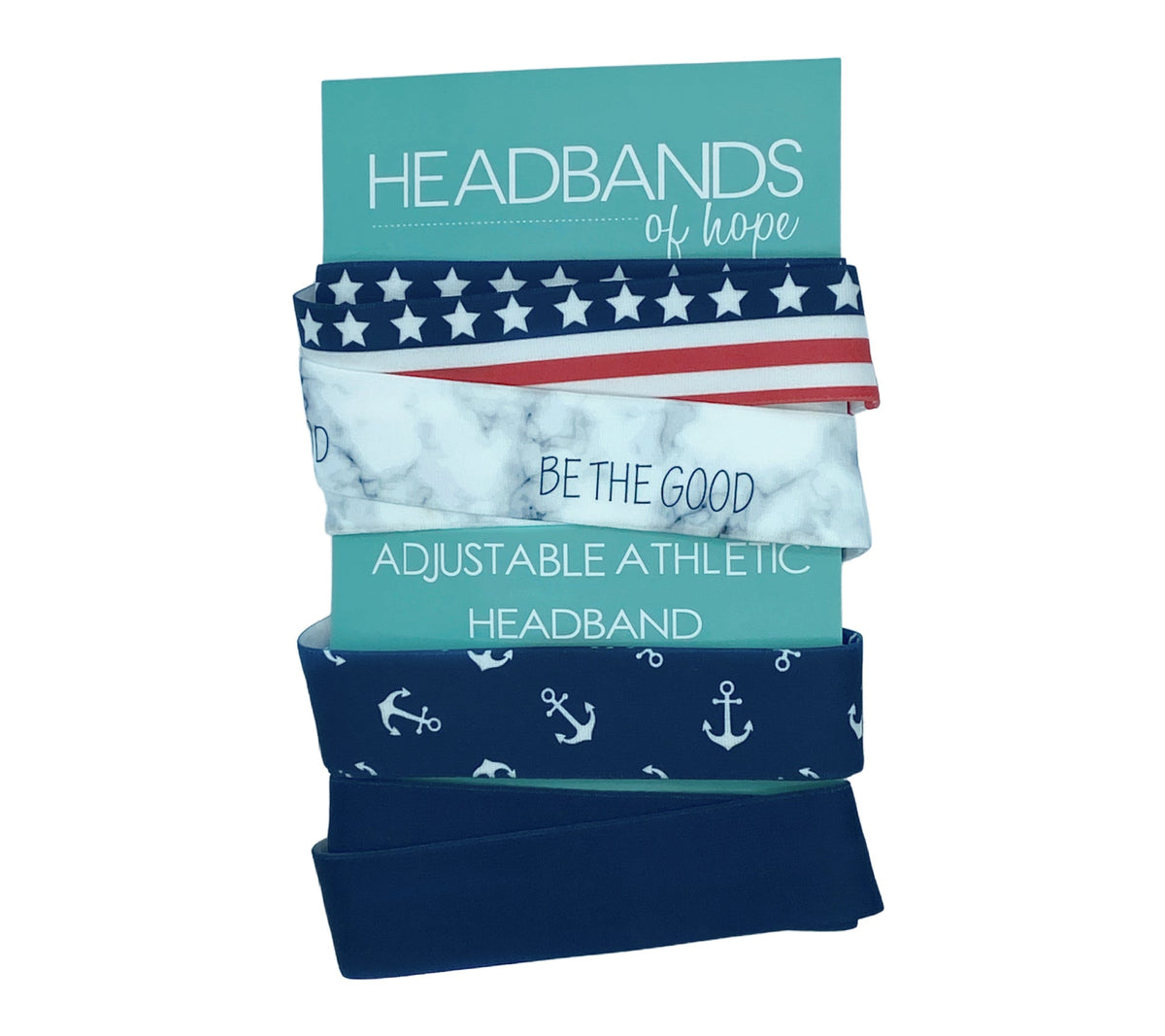 Be The Good Athletic Headband Pack of 4