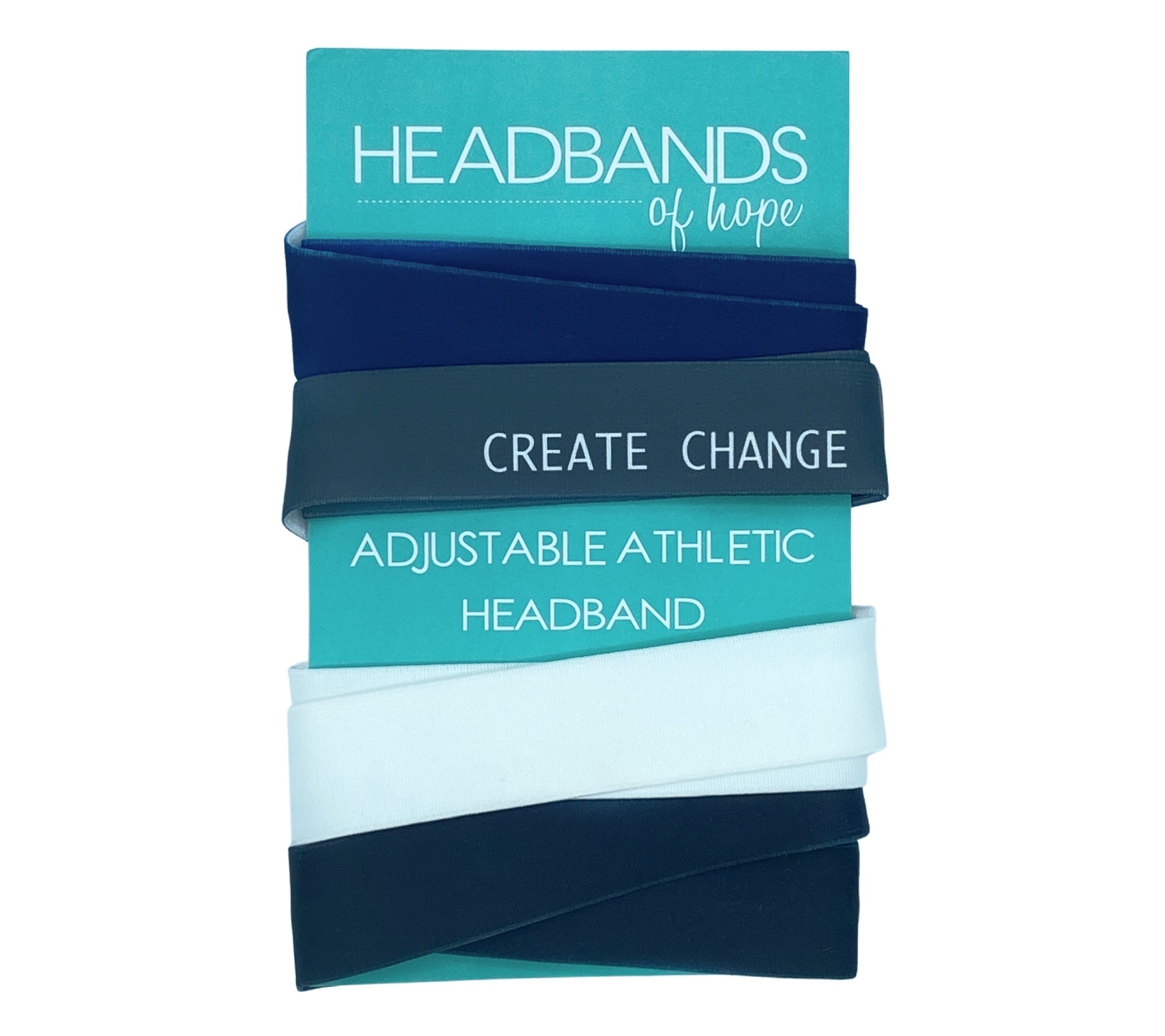 Create Change Athletic Headband Pack of 4