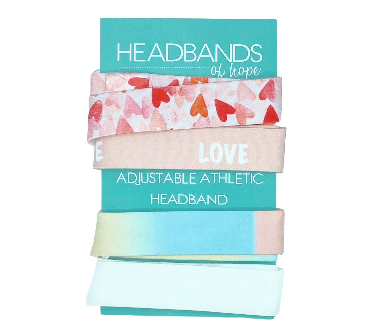 Love Athletic Headband Pack of 4