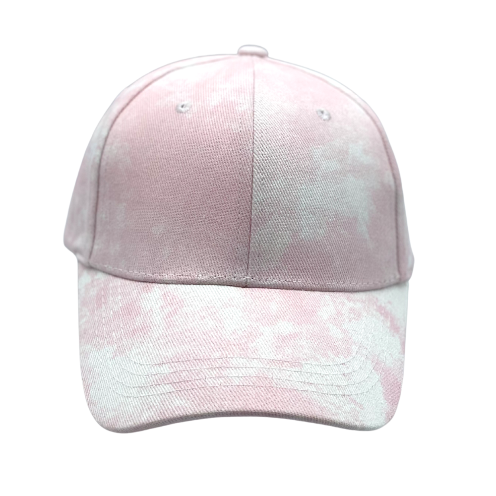 Pink Tie Dye Baseball Hat