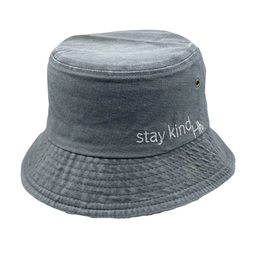 Bucket Hat - Grey Wash