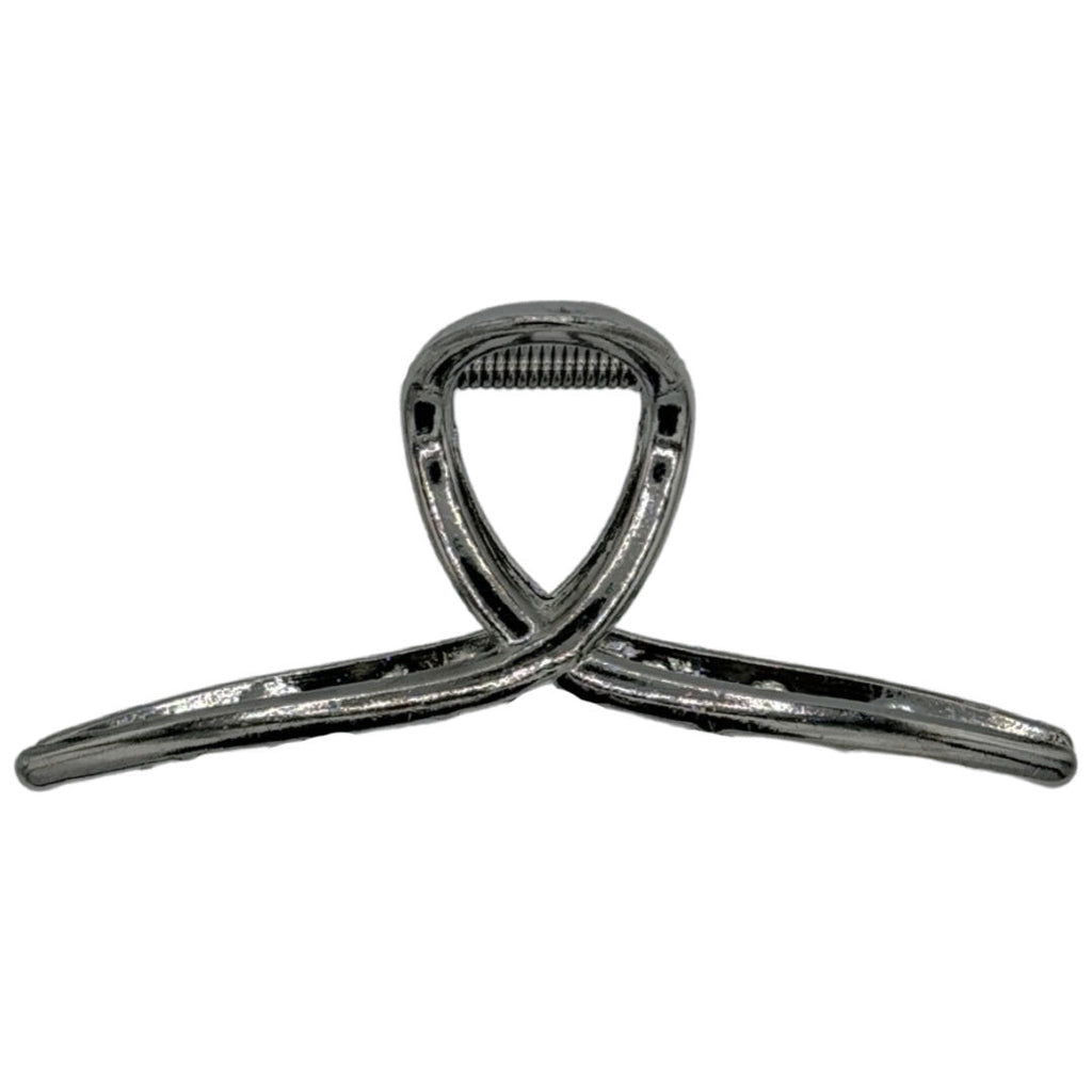 Shop Looped Claw Clip - Silver | Durable Metal Hair Accessory ...