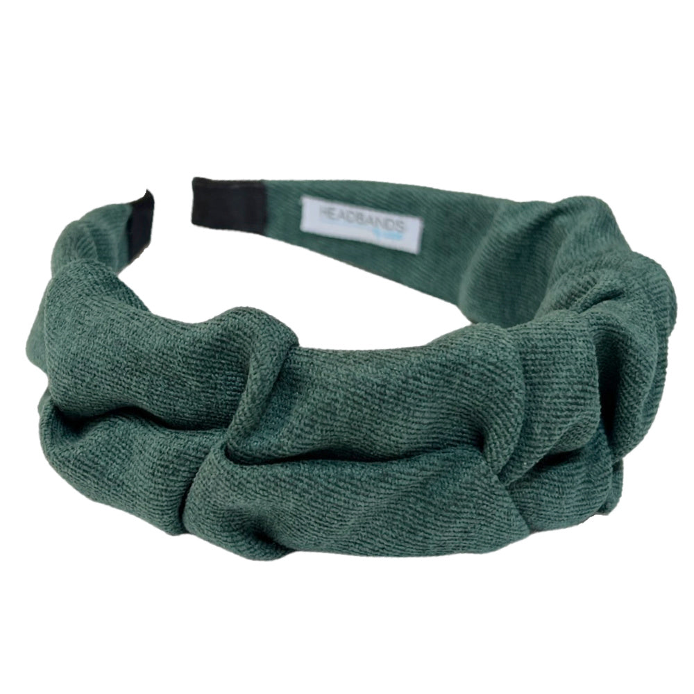 Traditional Textured Headband - Forest