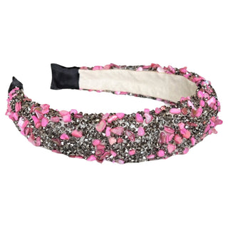 All that Glitters Headband - Black Hues