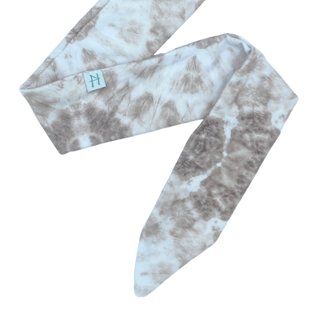 Taupe Tie Dye Knotted