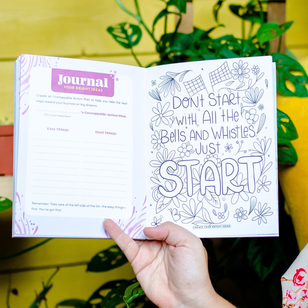 Create Your Bright Ideas Book + Headband Bundle